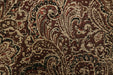 Ensenada Sofa - Dark Cherry/Brown
