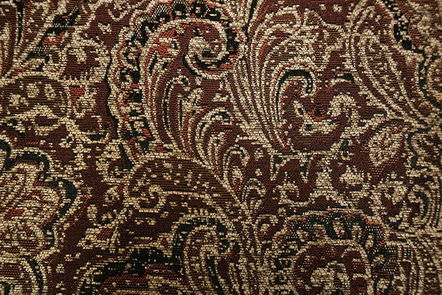 Ensenada Sofa - Dark Cherry/Brown
