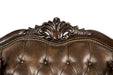 Ensenada Sofa - Dark Cherry/Brown