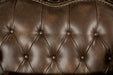 Ensenada Sofa - Dark Cherry/Brown
