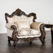 Palencia Chair - Dark Cherry/Beige