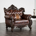 Palencia Chair - Dark Cherry/Brown