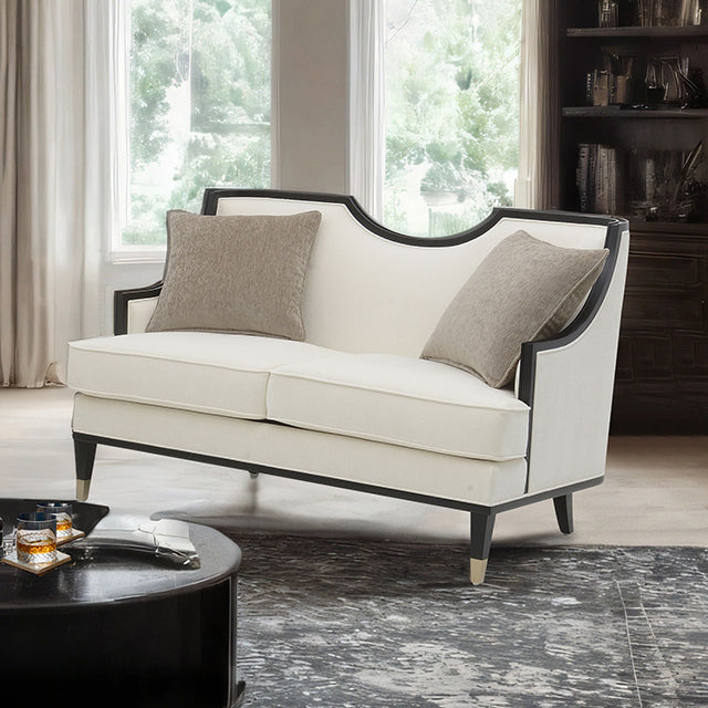La Salle Loveseat - White