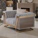 Thomasyn Chair - Gold/Animal Print