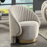 Reidin Chair - Metallic Taupe