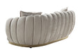 Reidin Sofa - Metallic Taupe