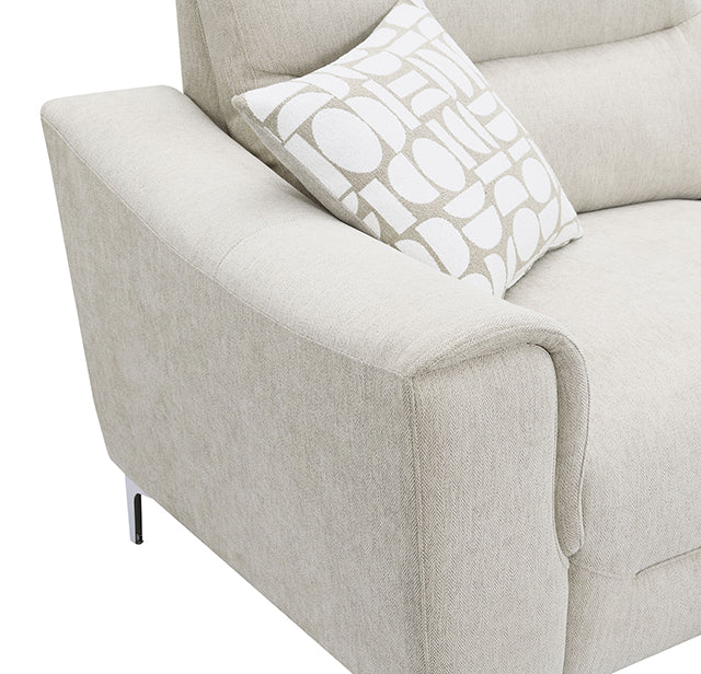 Desta Loveseat - Light Taupe Brown