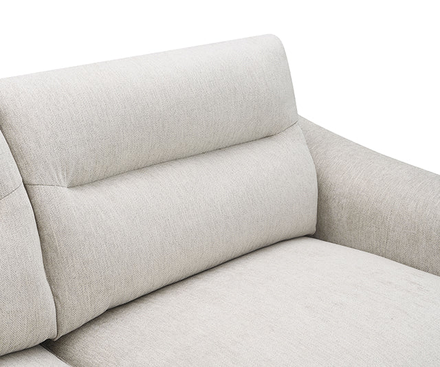 Desta Loveseat - Light Taupe Brown