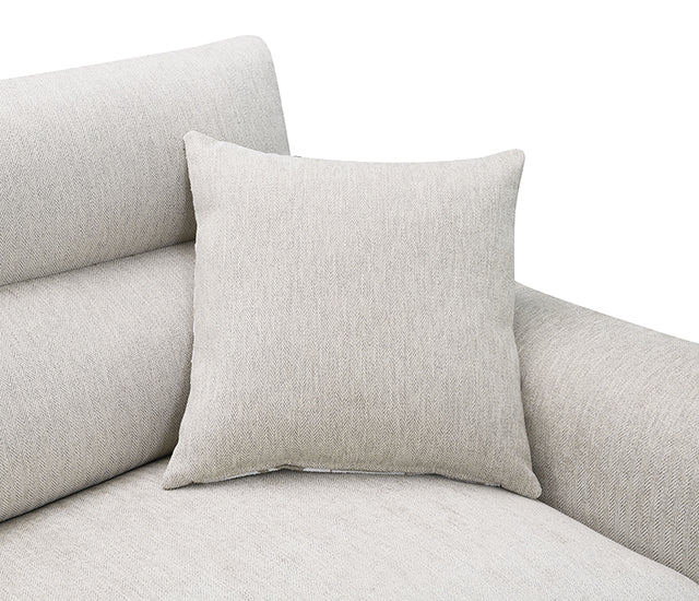 Desta Loveseat - Light Taupe Brown