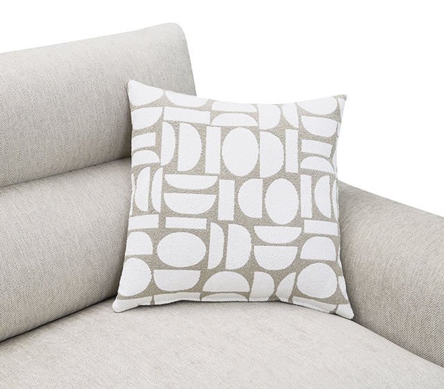 Desta Loveseat - Light Taupe Brown