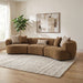 Keynes Sectional - Camel Brown