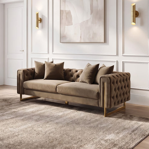 Avara Sofa - Warm Mink Brown