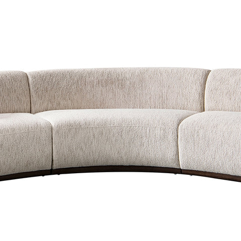 Toffel Armless Chair - Alabaster White