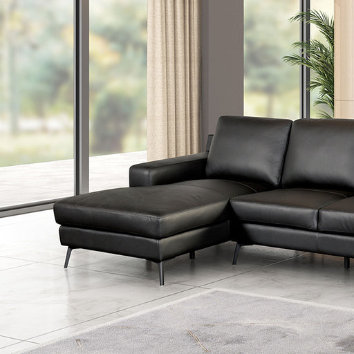 Stordal Sectional, Left Chaise - Black