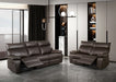 Onoria Manual Recline Loveseat - Brown