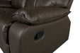 Onoria Manual Recline Loveseat - Brown
