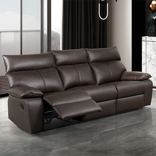Onoria Manual Recline Sofa - Brown