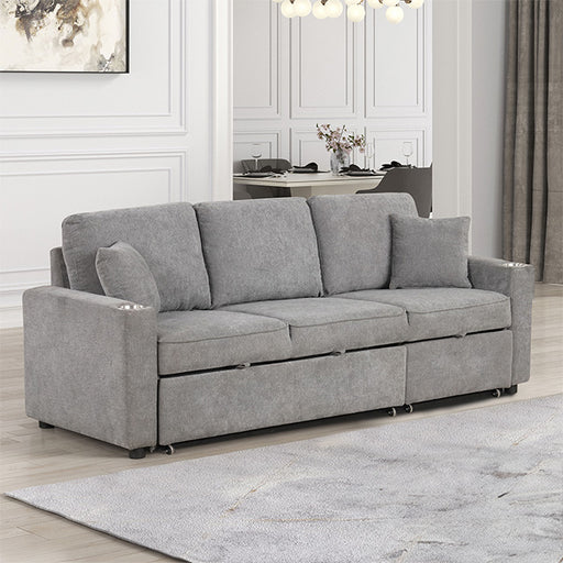Kendal Sleeper Sofa Sectional - Gray