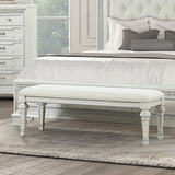 Stella Mia Bench - Creamy White