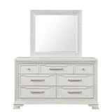 Stella Mia Dresser w/Jewelry Box - Creamy White