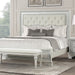 Stella Mia 4 Pc Bedroom Set - Creamy White - Queen / 4 Pc Queen Bedroom Set (FM70000WH-Q-F-4PC)