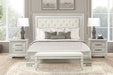 Stella Mia 4 Pc Bedroom Set - Creamy White