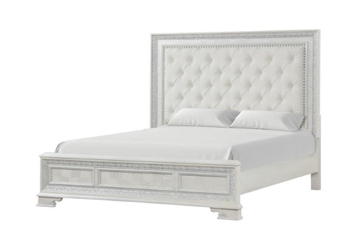 Stella Mia 4 Pc Bedroom Set - Creamy White