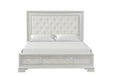 Stella Mia 4 Pc Bedroom Set - Creamy White