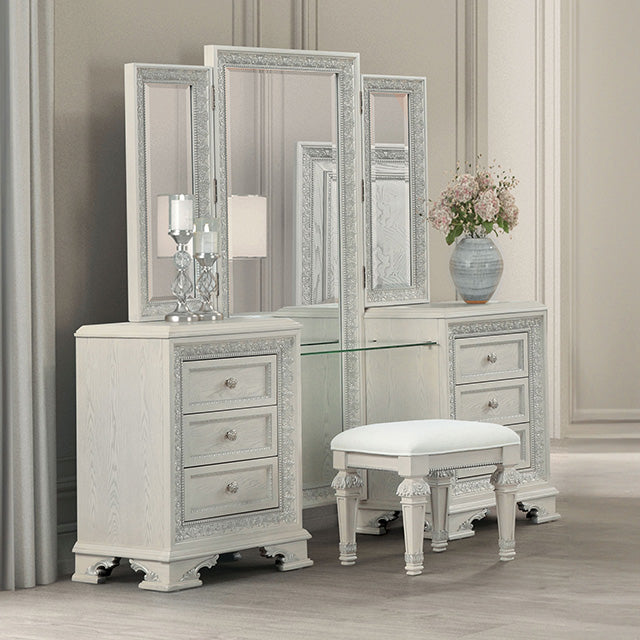 Stella Mia Vanity Set - Creamy White