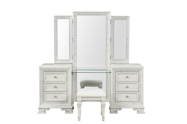 Stella Mia Vanity Set - Creamy White