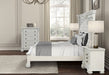 Promenade Dresser w/Jewelry Box - Wire-Brushed White