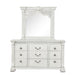 Promenade Dresser w/Jewelry Box - Wire-Brushed White