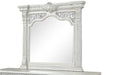 Promenade Mirror - Wire-Brushed White