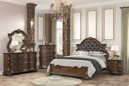 Leovanni Dresser - Dark Brown