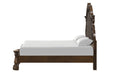 Leovanni 5 Pc Bedroom Set - Dark Brown