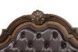 Leovanni 5 Pc Bedroom Set - Dark Brown