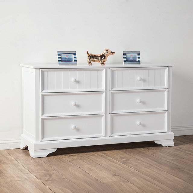 Fanton Dresser - White