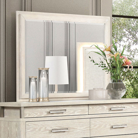 Lafayette Mirror - Weathered Gray