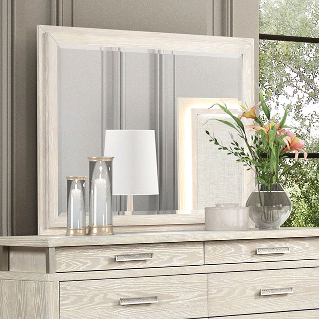 Lafayette Mirror - Weathered Gray