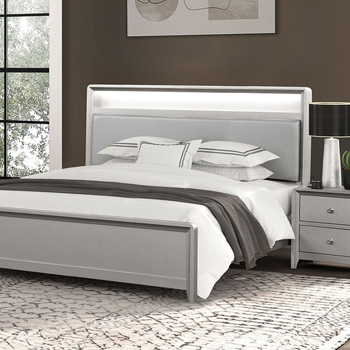 Bryne 5 Pc Bedroom Set - Champagne