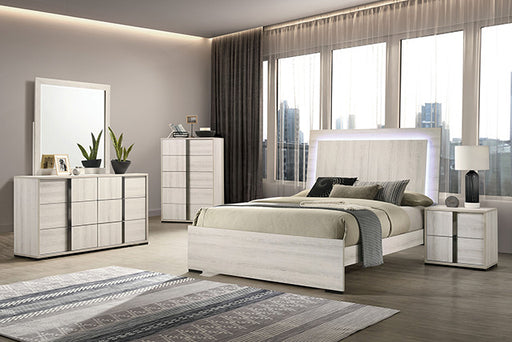 Horten Night Stand - White Wash