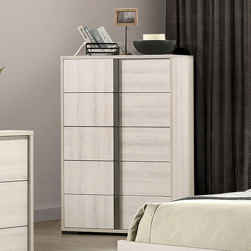 Horten Chest - White Wash