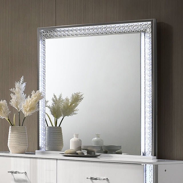 Hazeline Mirror - White
