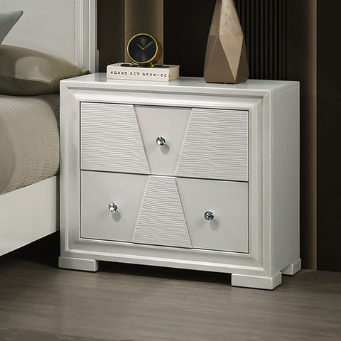 Mesita de noche Holsted - blanco