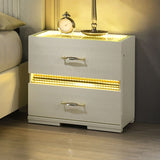 Lucida Nightstand - Beige