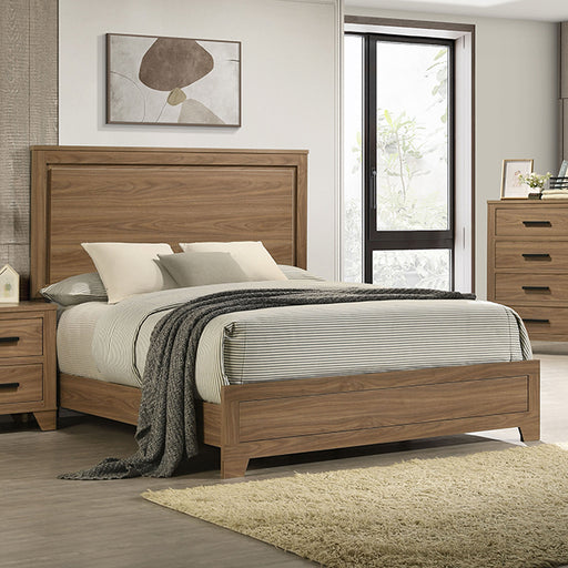 Panelli 5 Pc Bedroom Set w/ Chest - Walnut