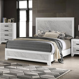 Darlene 5 Pc Bedroom Set w/ 2 Nightstands - White