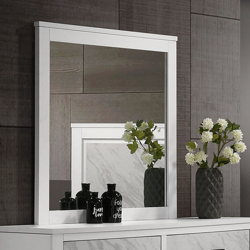 Darlene Mirror - White