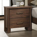 Hayward Nightstand w/ USB - Walnut