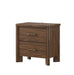 Hayward Nightstand w/ USB - Walnut